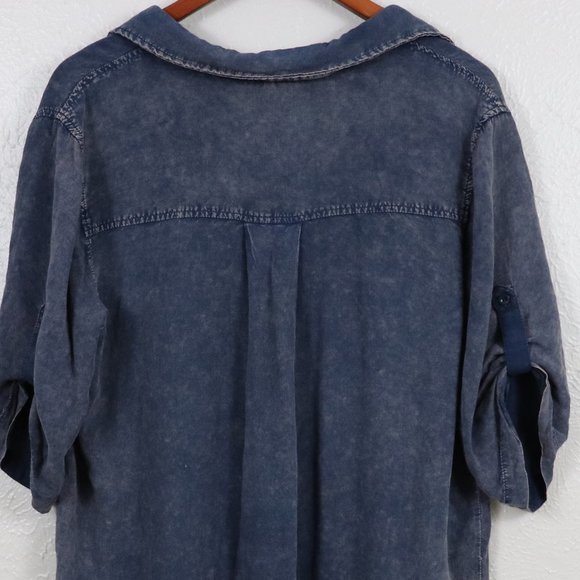 Mittoshop | Distressed Pocket Shift Dress - Picture 5 of 5